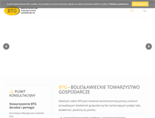 Tablet Screenshot of btg.boleslawiec.pl