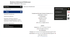 Desktop Screenshot of bip.pwik.boleslawiec.pl