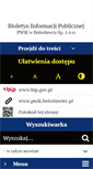 Mobile Screenshot of bip.pwik.boleslawiec.pl
