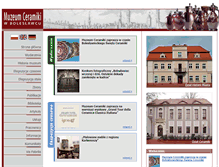 Tablet Screenshot of muzeum.boleslawiec.net
