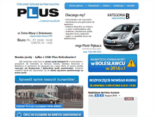 Tablet Screenshot of osk-plus.boleslawiec.pl