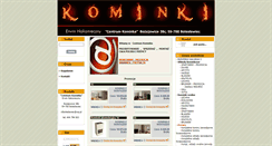 Desktop Screenshot of kominki.boleslawiec.pl